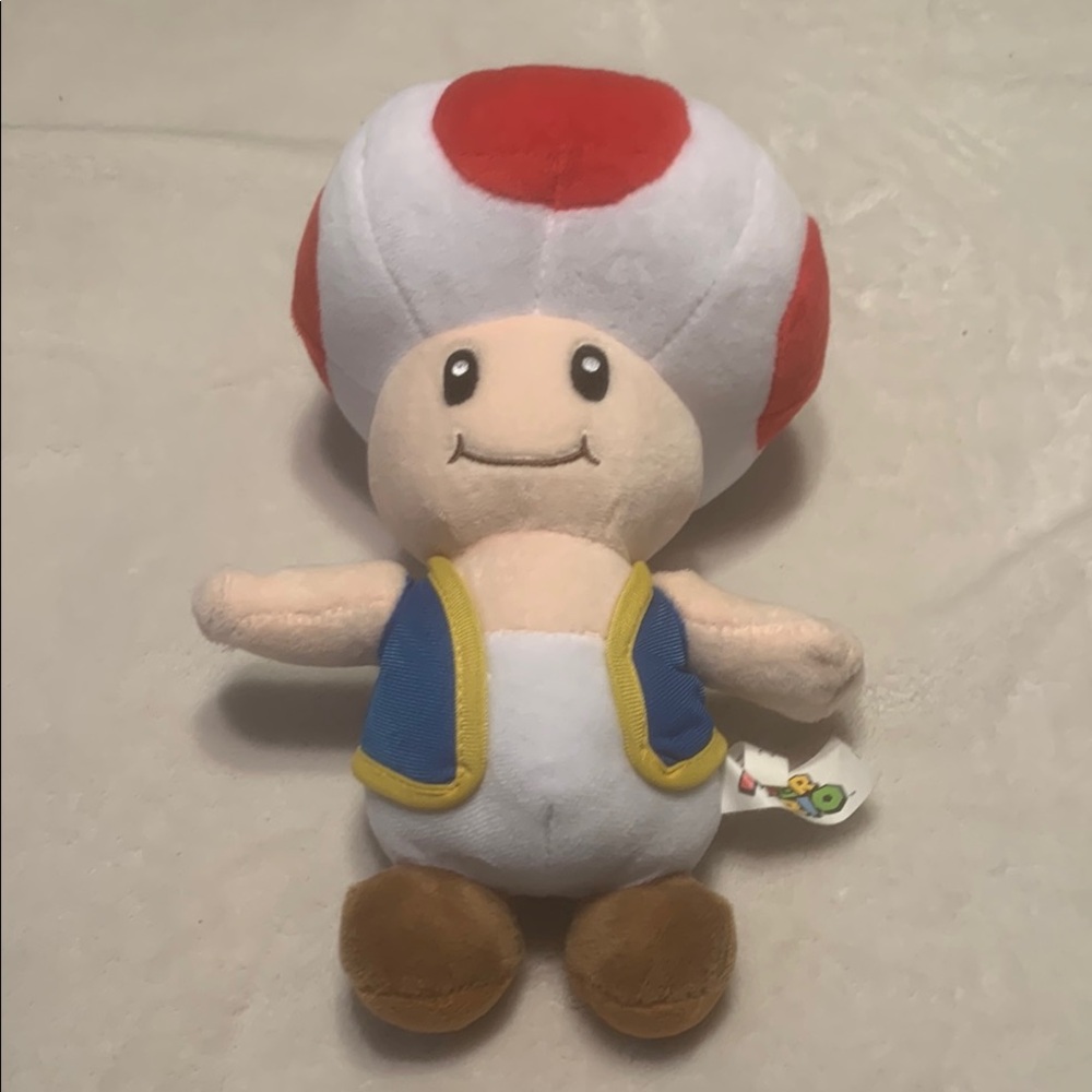 Super Mario Toad Plush Toy